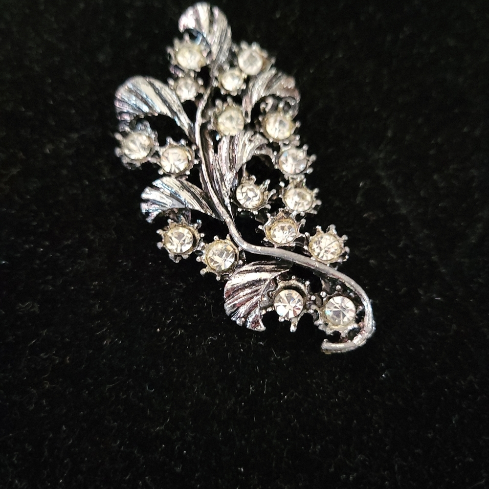Rhinestone Brooch